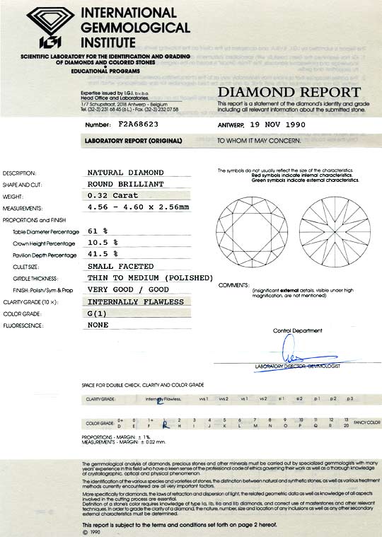 Foto 9 - Brillant 0,32ct Lupenreiner Diamant, IGI Top Wesselton, D6027