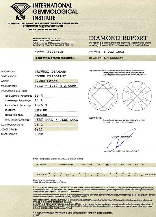 Foto 9 - Diamant 0,283ct Brillant IGI Top Wesselton feines Weiss, D6332