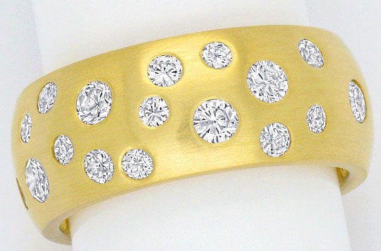 Foto 2 - Diamantenring 1,22ct Lupenreine Brillanten 18K Gelbgold, S4265